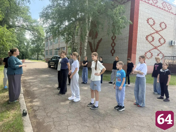 Юные саратовцы готовят перформанс с духовым оркестром